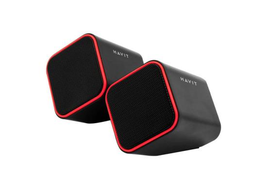 Havit HV-SK473 2.0 Channel USB Multimedia PC Speakers – Black/Blue